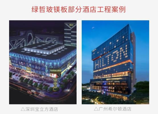 綠哲玻鎂板入駐江門保利皇冠假日酒店！
