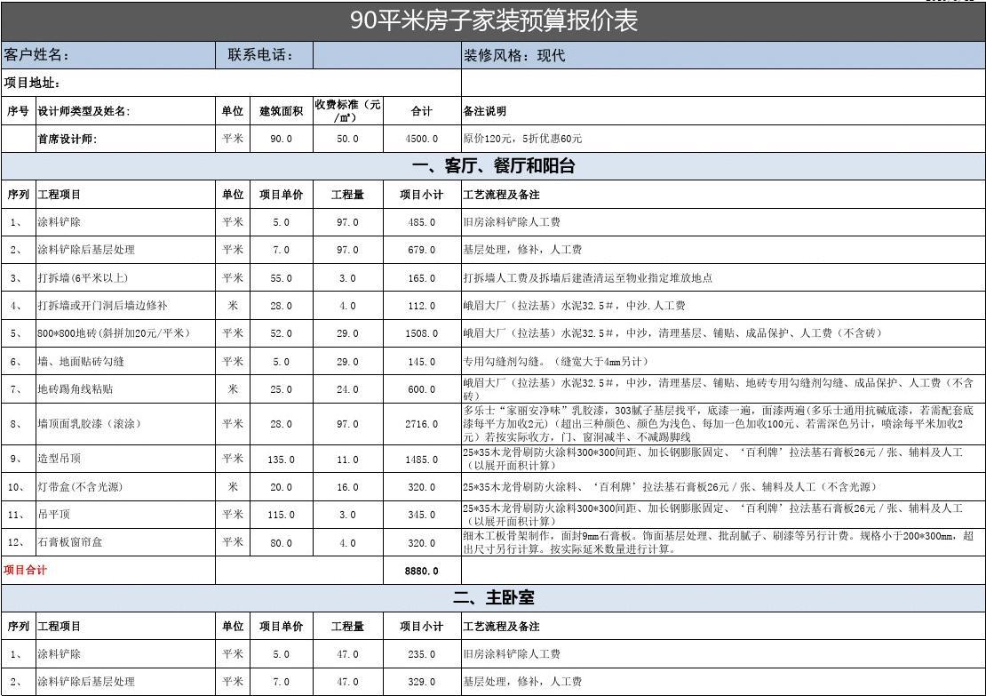 廈門房子裝修全包多少_廈門裝修房子全包價格_廈門140平裝修全包價格