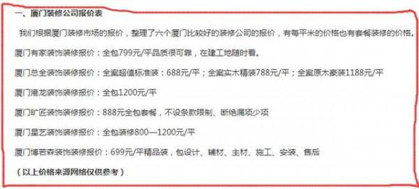廈門(mén)意式裝修價(jià)格一覽表_廈門(mén)裝修效果圖_廈門(mén)裝修報(bào)價(jià)表