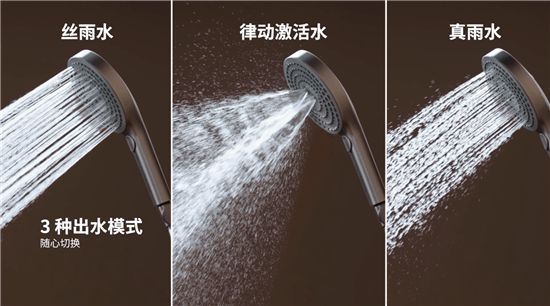 ANNWA 安華零冷水按摩花灑P8 Pro Max，一鍵清空“班味”束縛